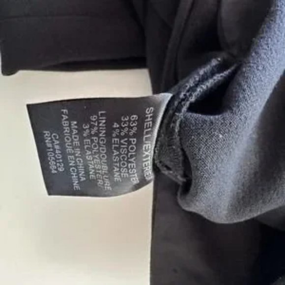 L.A.M.B. Stretch Dress Pants | Seam Detail Down Front Leg | Reverse Tuxedo - Picture 4 of 12